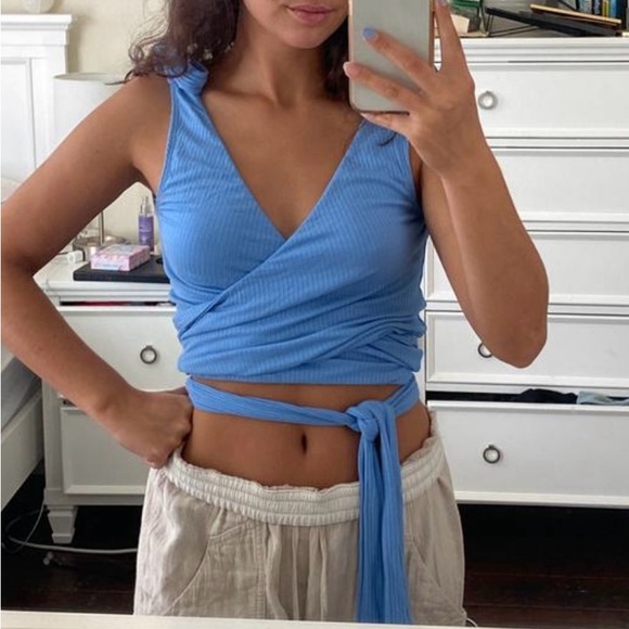 Free People wrap tank. New with tags. - Picture 4 of 4